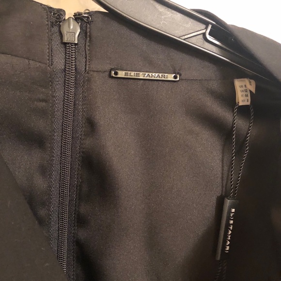 NWT Elie Tahari Black Amabel Dress - Picture 10 of 10